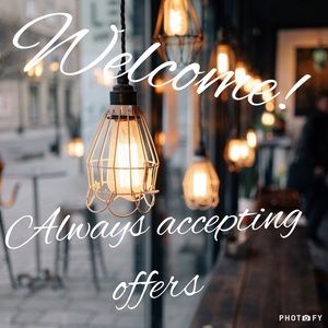 Make an offer! Love to work with you!!